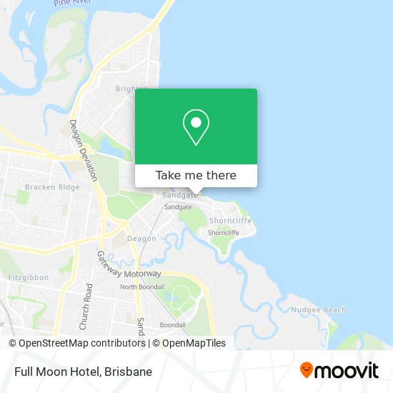 Full Moon Hotel map