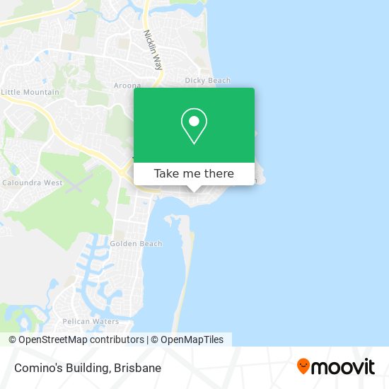Comino's Building map