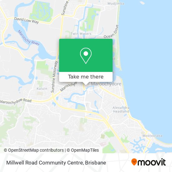 Millwell Road Community Centre map