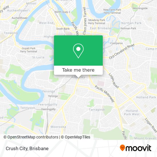 Crush City map