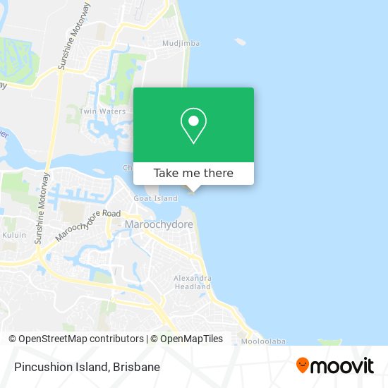 Pincushion Island map