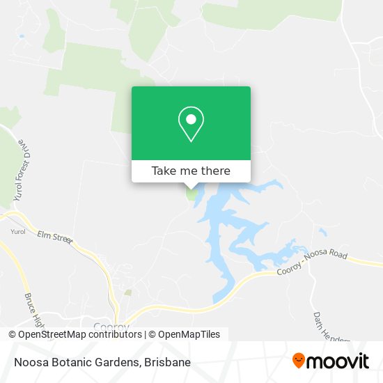 Noosa Botanic Gardens map