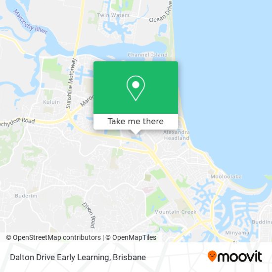Dalton Drive Early Learning map