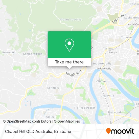 Chapel Hill QLD Australia map