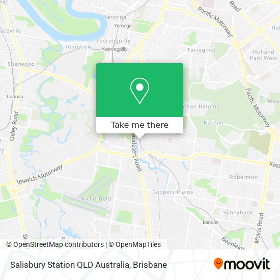 Salisbury Station QLD Australia map
