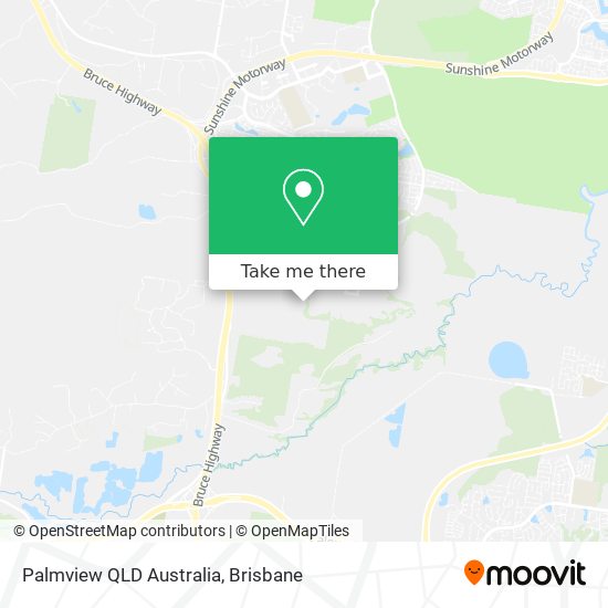 Palmview QLD Australia map