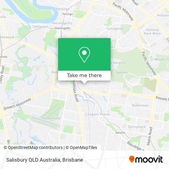 Salisbury QLD Australia map