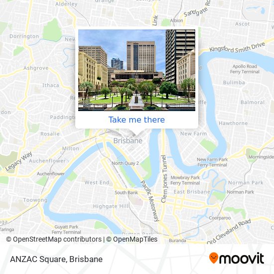 ANZAC Square map