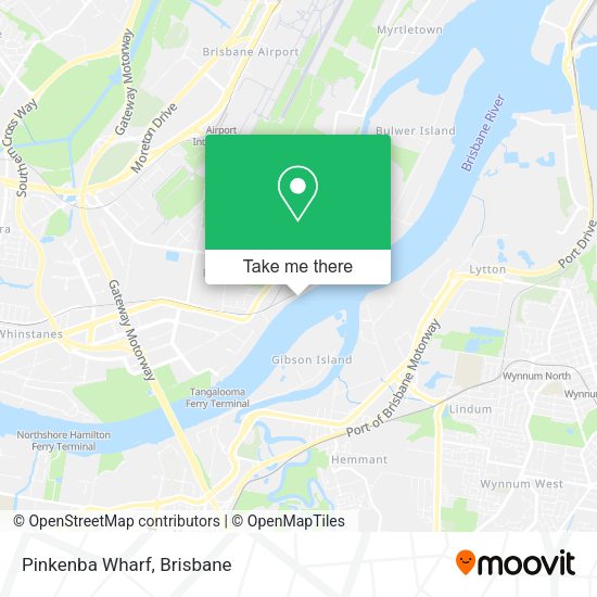 Pinkenba Wharf map