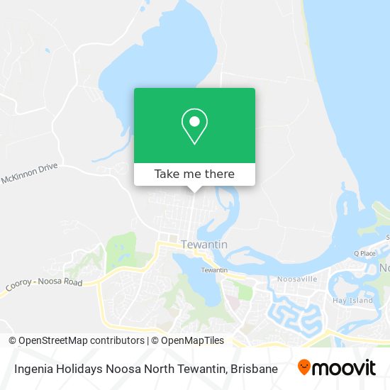 Ingenia Holidays Noosa North Tewantin map