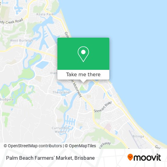 Palm Beach Farmers' Market map