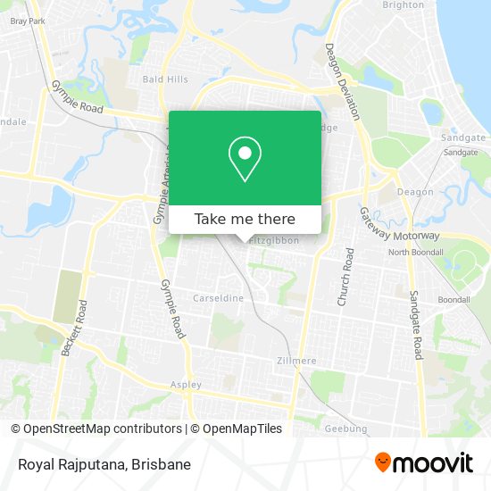 Royal Rajputana map