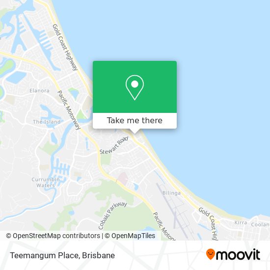 Teemangum Place map
