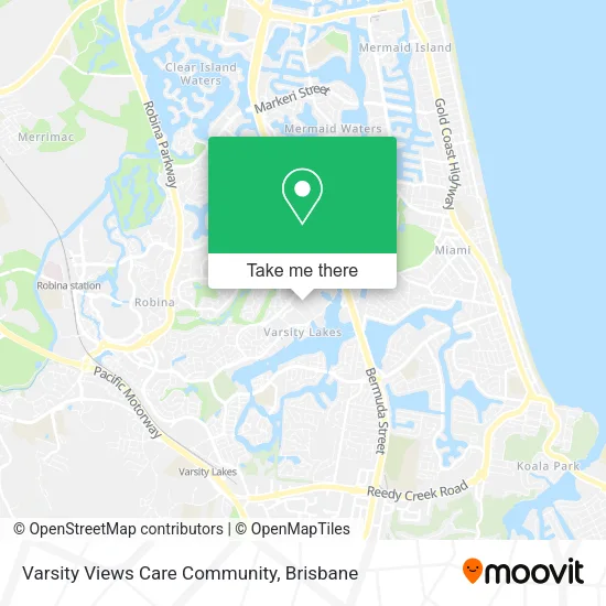 Varsity Views Care Community map