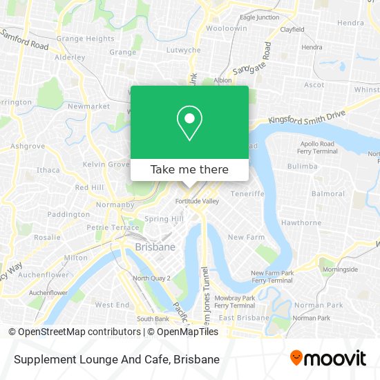Supplement Lounge And Cafe map