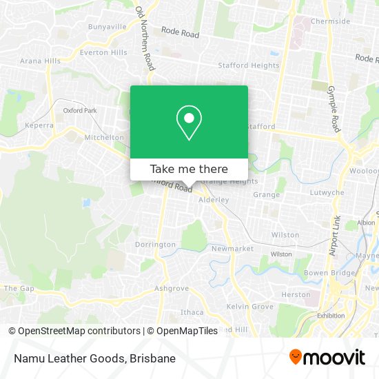Namu Leather Goods map