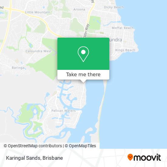 Karingal Sands map