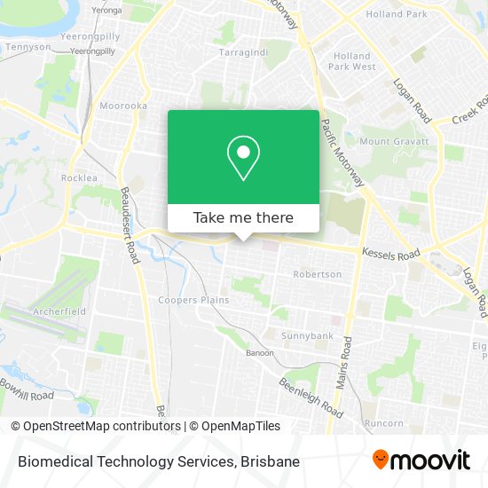 Biomedical Technology Services map