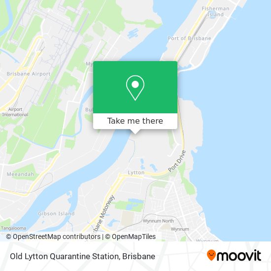 Old Lytton Quarantine Station map