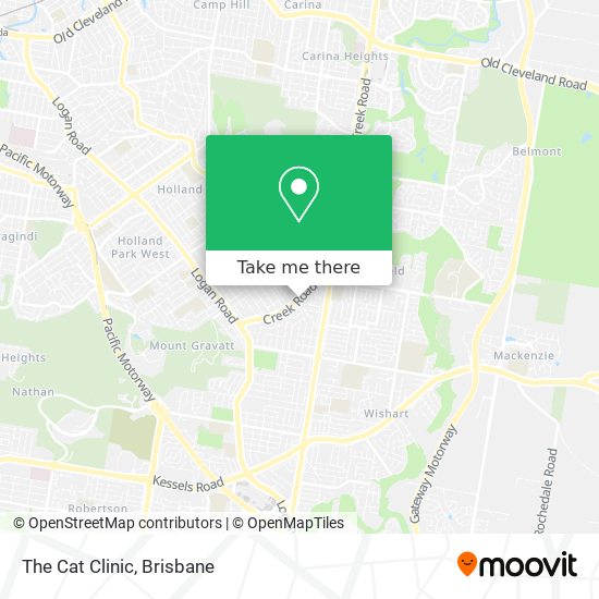 The Cat Clinic map