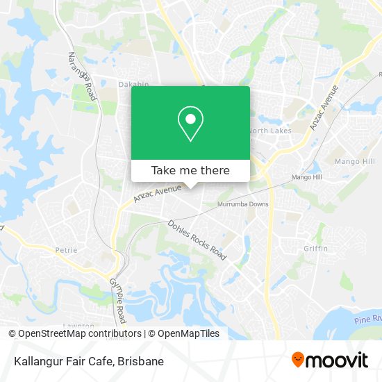 Kallangur Fair Cafe map