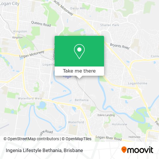 Ingenia Lifestyle Bethania map