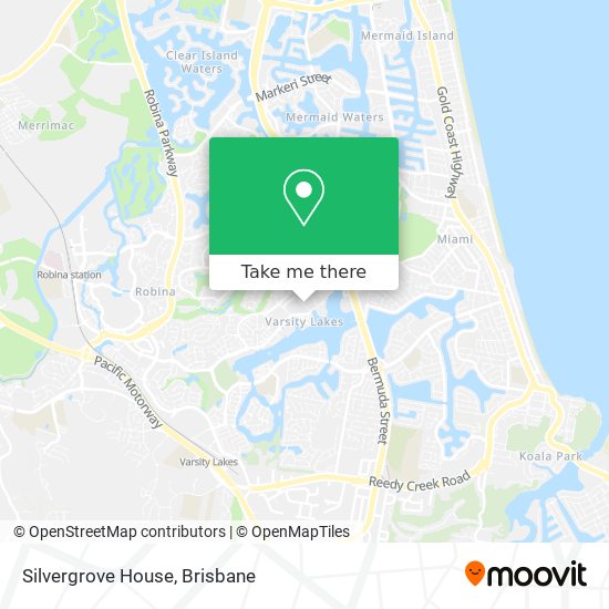 Silvergrove House map