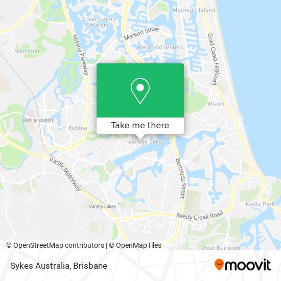 Sykes Australia map