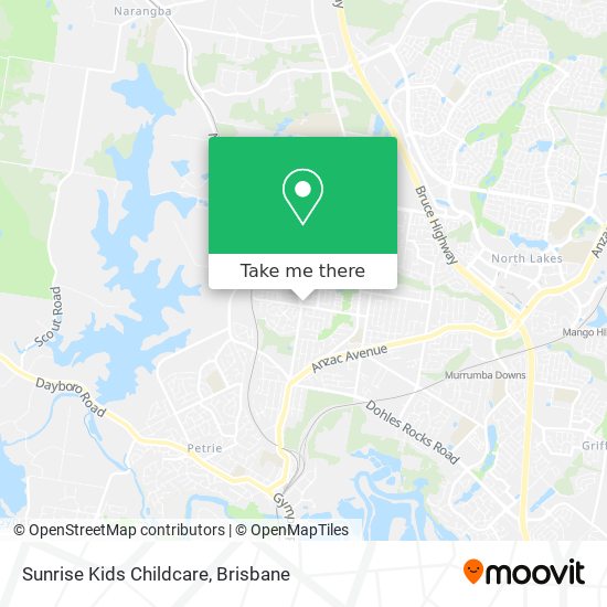 Sunrise Kids Childcare map