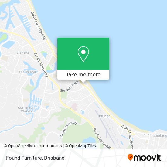Found Furniture map