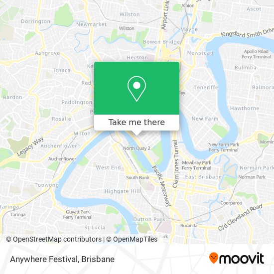 Anywhere Festival map