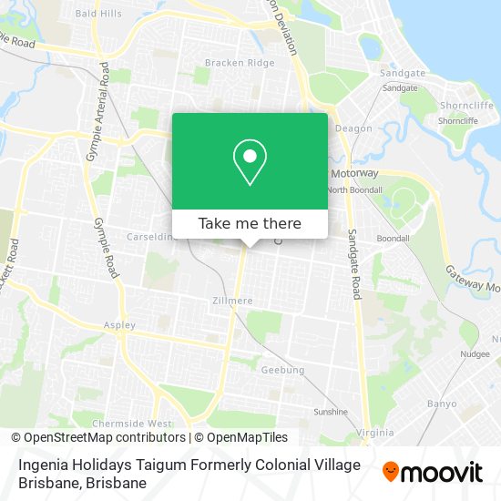 Ingenia Holidays Taigum Formerly Colonial Village Brisbane map