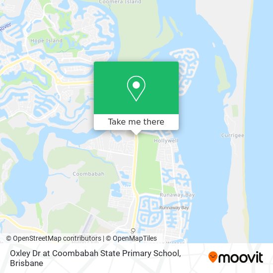 Oxley Dr at Coombabah State Primary School map