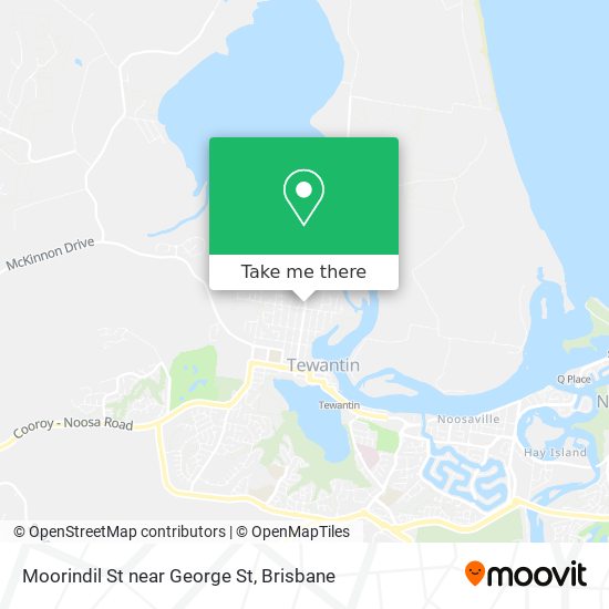 Moorindil St near George St map