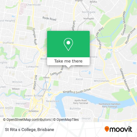 St Rita s College map