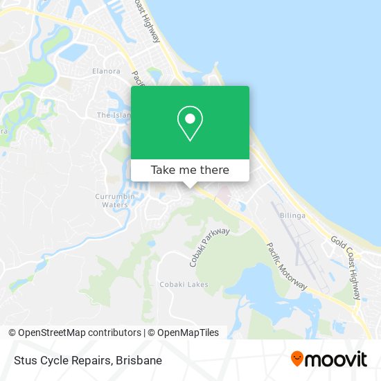 Stus Cycle Repairs map