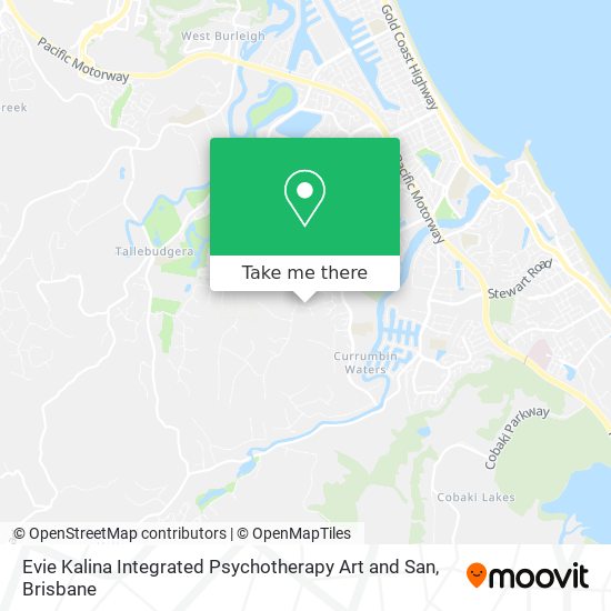 Evie Kalina Integrated Psychotherapy Art and San map