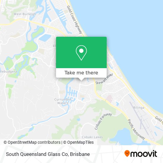 South Queensland Glass Co map