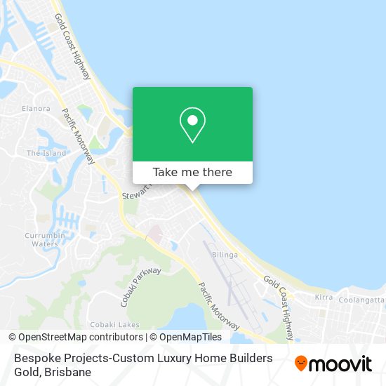 Bespoke Projects-Custom Luxury Home Builders Gold map