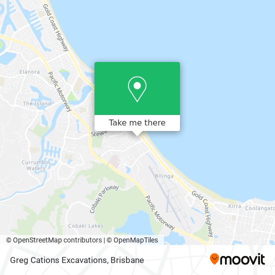 Greg Cations Excavations map