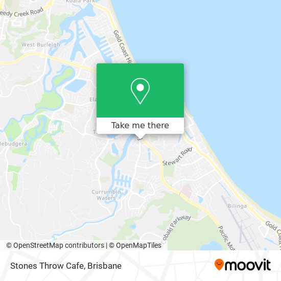 Stones Throw Cafe map