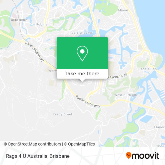Rags 4 U Australia map