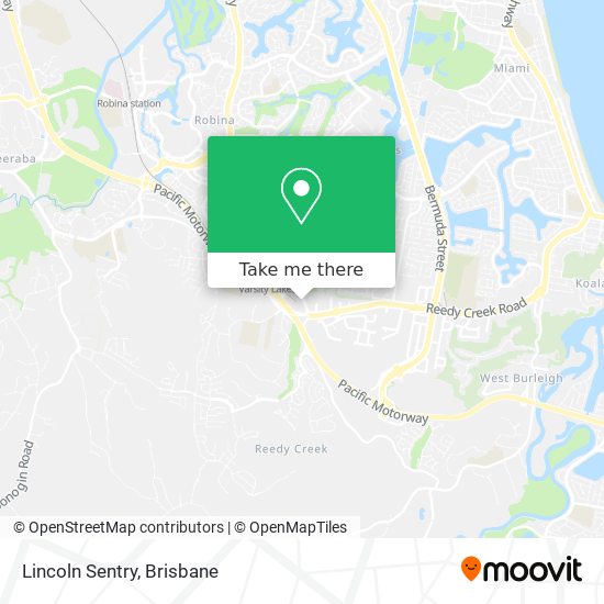 Lincoln Sentry map