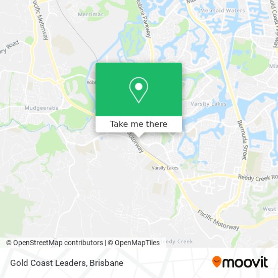 Gold Coast Leaders map