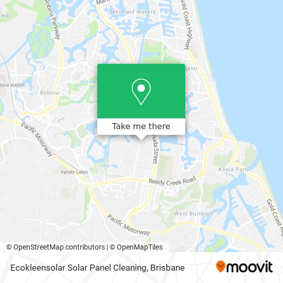 Ecokleensolar Solar Panel Cleaning map