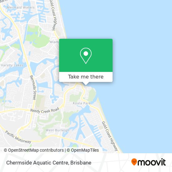 Chermside Aquatic Centre map