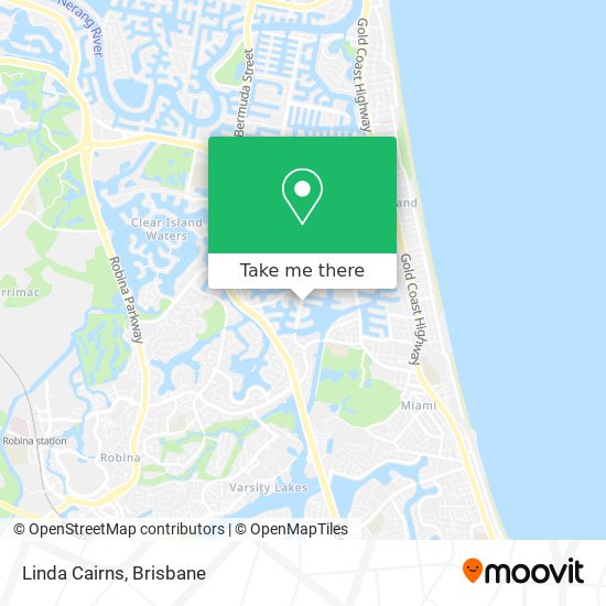 Linda Cairns map