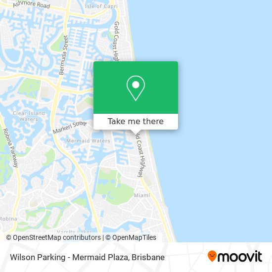 Wilson Parking - Mermaid Plaza map