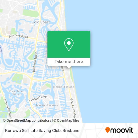 Kurrawa Surf Life Saving Club map