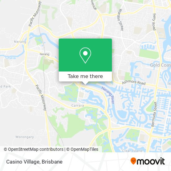 Casino Village map